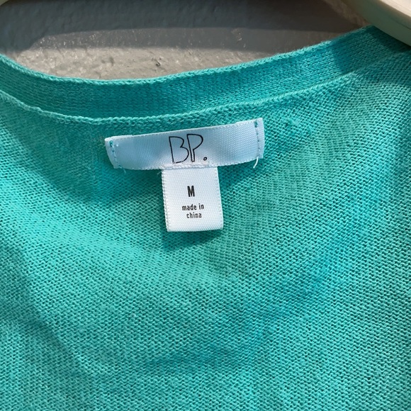 BP mint button up cardigan - Picture 3 of 3